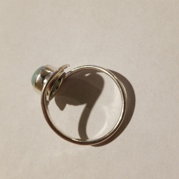 NEW Sterling Silver Larimar Ring - Picture 3 of 6
